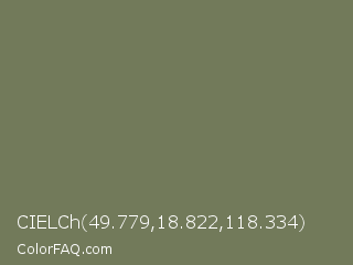 CIELCh 49.779,18.822,118.334 Color Image