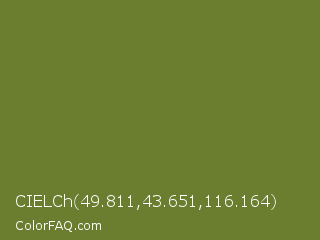 CIELCh 49.811,43.651,116.164 Color Image