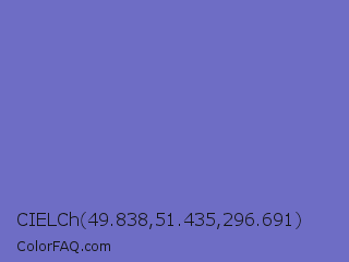 CIELCh 49.838,51.435,296.691 Color Image