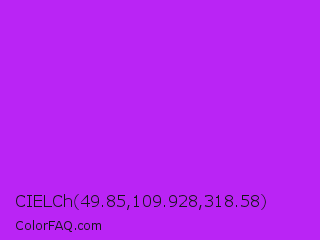 CIELCh 49.85,109.928,318.58 Color Image