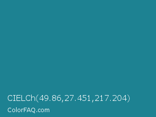 CIELCh 49.86,27.451,217.204 Color Image