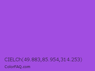 CIELCh 49.883,85.954,314.253 Color Image
