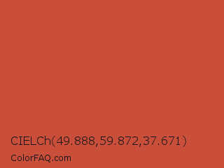 CIELCh 49.888,59.872,37.671 Color Image