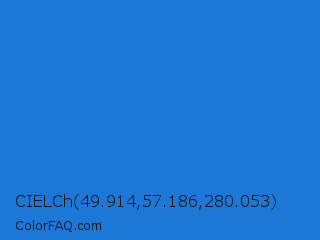 CIELCh 49.914,57.186,280.053 Color Image