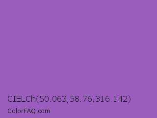 CIELCh 50.063,58.76,316.142 Color Image