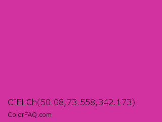 CIELCh 50.08,73.558,342.173 Color Image
