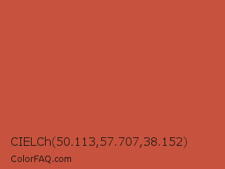 CIELCh 50.113,57.707,38.152 Color Image