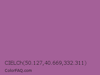 CIELCh 50.127,40.669,332.311 Color Image