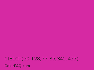CIELCh 50.128,77.85,341.455 Color Image