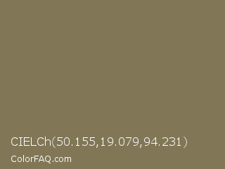 CIELCh 50.155,19.079,94.231 Color Image