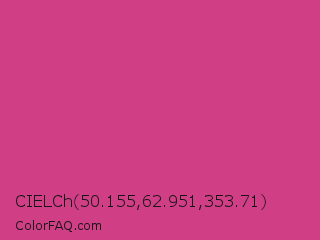 CIELCh 50.155,62.951,353.71 Color Image