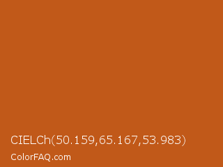 CIELCh 50.159,65.167,53.983 Color Image