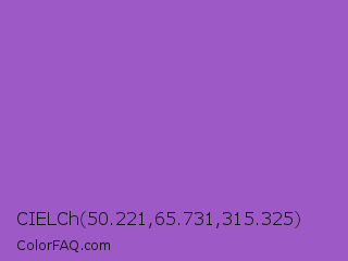 CIELCh 50.221,65.731,315.325 Color Image