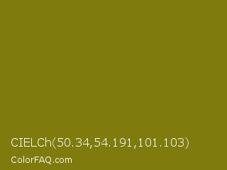 CIELCh 50.34,54.191,101.103 Color Image