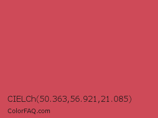 CIELCh 50.363,56.921,21.085 Color Image