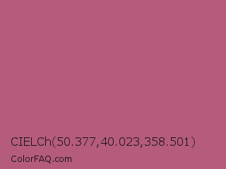 CIELCh 50.377,40.023,358.501 Color Image