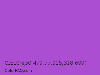 CIELCh 50.479,77.915,318.699 Color Image