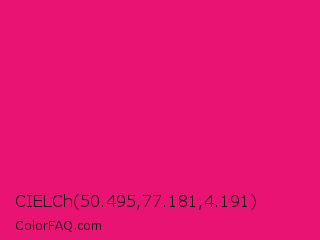 CIELCh 50.495,77.181,4.191 Color Image
