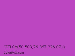 CIELCh 50.503,76.367,326.071 Color Image