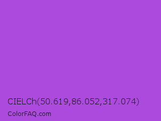 CIELCh 50.619,86.052,317.074 Color Image