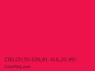 CIELCh 50.639,81.416,20.99 Color Image