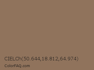 CIELCh 50.644,18.812,64.974 Color Image