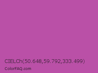 CIELCh 50.648,59.792,333.499 Color Image
