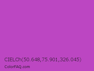 CIELCh 50.648,75.901,326.045 Color Image