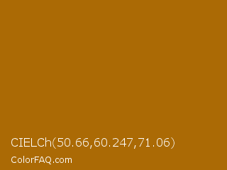 CIELCh 50.66,60.247,71.06 Color Image