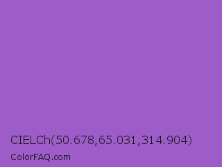 CIELCh 50.678,65.031,314.904 Color Image