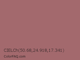 CIELCh 50.68,24.918,17.341 Color Image