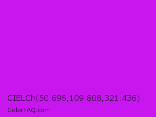 CIELCh 50.696,109.808,321.436 Color Image