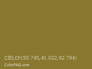 CIELCh 50.745,41.022,92.794 Color Image