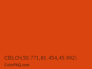 CIELCh 50.771,81.454,45.992 Color Image