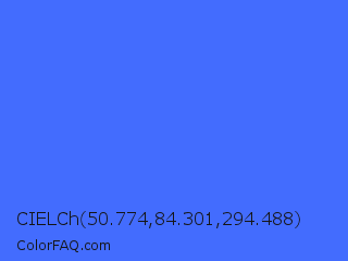 CIELCh 50.774,84.301,294.488 Color Image