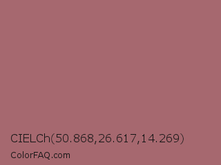 CIELCh 50.868,26.617,14.269 Color Image