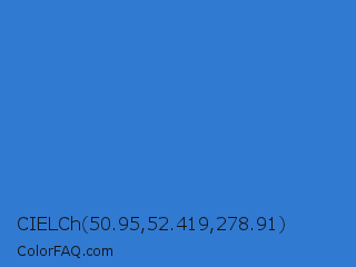 CIELCh 50.95,52.419,278.91 Color Image