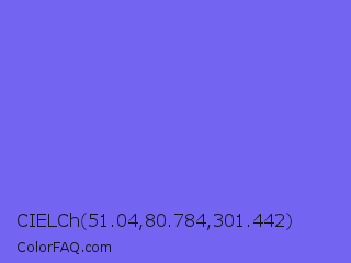 CIELCh 51.04,80.784,301.442 Color Image