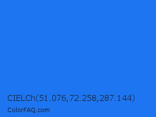 CIELCh 51.076,72.258,287.144 Color Image