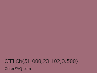CIELCh 51.088,23.102,3.588 Color Image