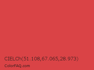 CIELCh 51.108,67.065,28.973 Color Image