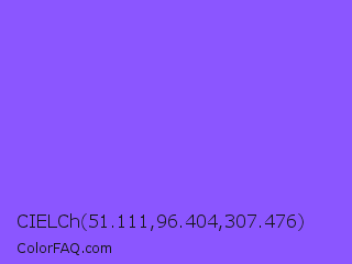 CIELCh 51.111,96.404,307.476 Color Image
