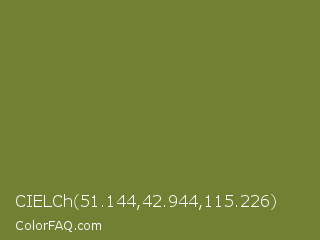CIELCh 51.144,42.944,115.226 Color Image
