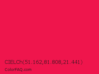 CIELCh 51.162,81.808,21.441 Color Image