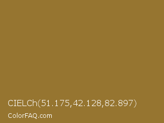 CIELCh 51.175,42.128,82.897 Color Image