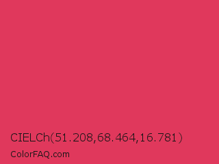CIELCh 51.208,68.464,16.781 Color Image
