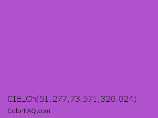 CIELCh 51.277,73.571,320.024 Color Image