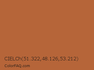 CIELCh 51.322,48.126,53.212 Color Image