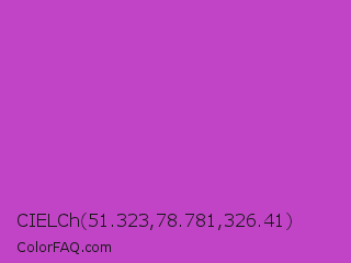 CIELCh 51.323,78.781,326.41 Color Image
