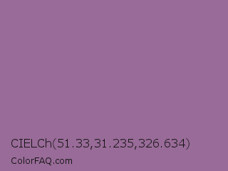 CIELCh 51.33,31.235,326.634 Color Image